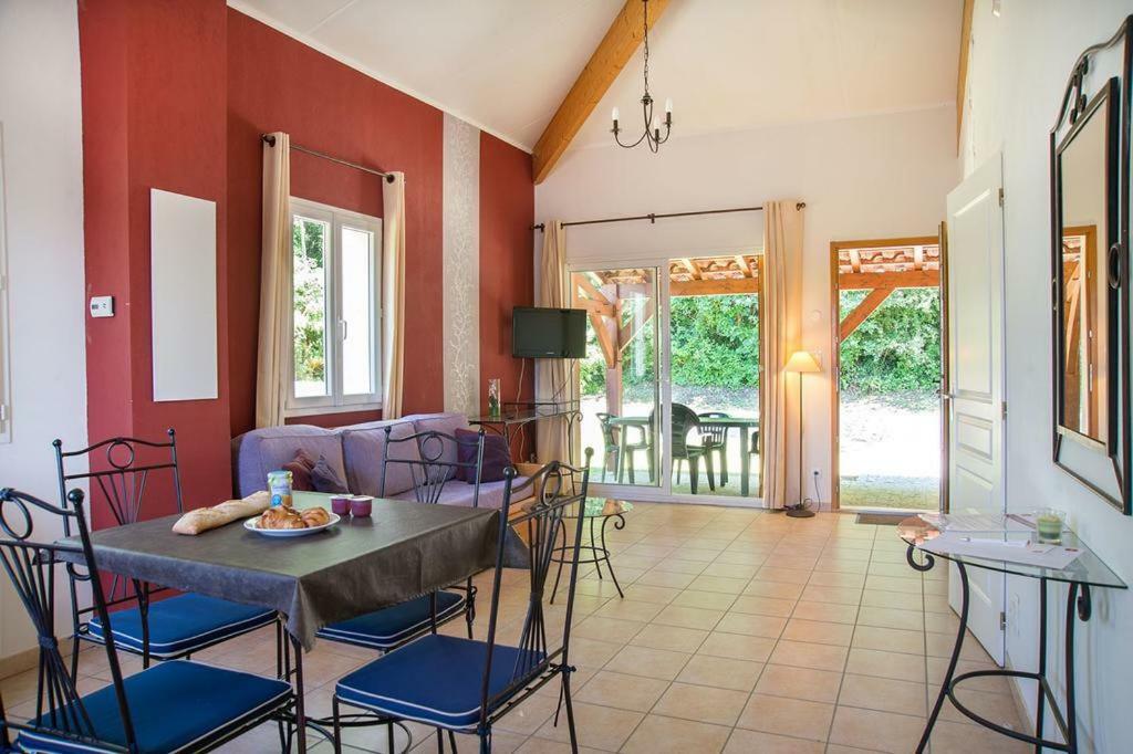 Le N4 Des Hauts De Sarlat, Clim Piscine Parking Exterior foto